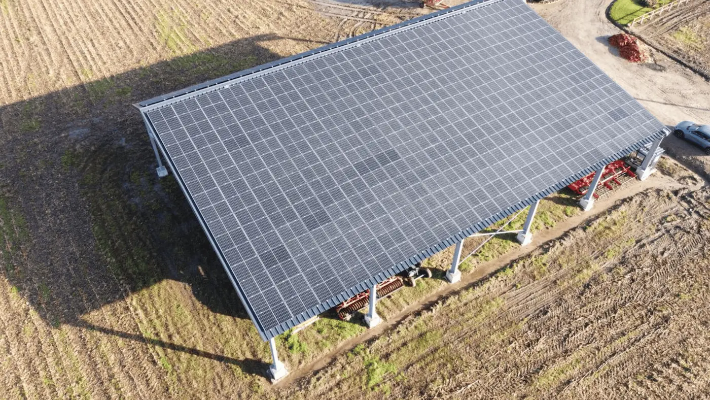 Centrale photovoltaïque Gonzalez 158 kWc — Sainte Terre (33)